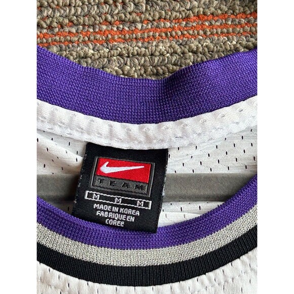 Vintage Sacramento Kings Peña Stojakovic Jersey Size Mens Medium White NBA #16 - Picture 4 of 4